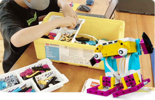 レゴ®を使って動くロボット作り