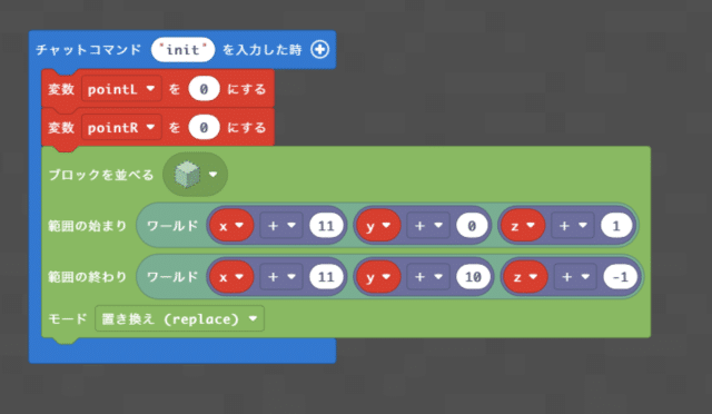 Minecraftプログラミング 特定のワールド座標にブロックを置く 栃木県のプログラミング教室 ロボット教室 Robotec